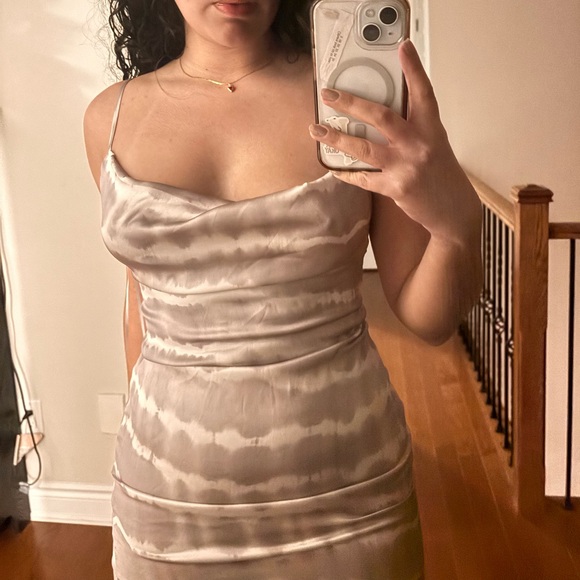 NWT Purple/grey and white Style Rack slip dress - Picture 3 of 4